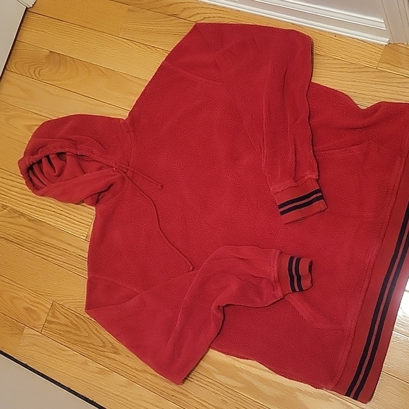 JCrew pullover fleece hoodie - Picture 2 of 8